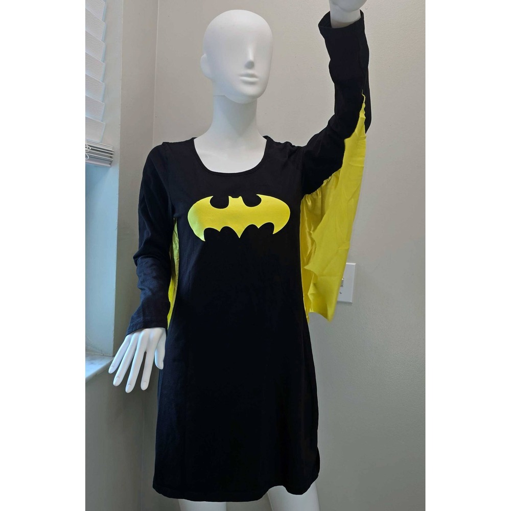 Rubies DC Comics Batgirl Wing Dress Costume Adult Large Black Yellow 880417